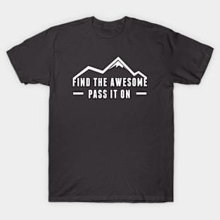 Find the Awesome Mountain T-Shirt